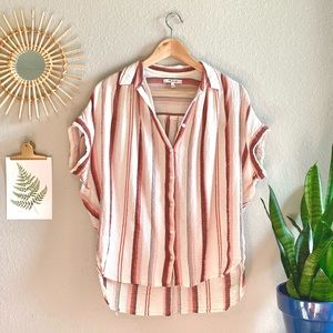 Madewell • Central Shirt in Albee Stripe S